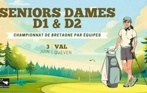 Championnat de Bretagne par équipes seniors Dames D1 et D2 à Valqueven