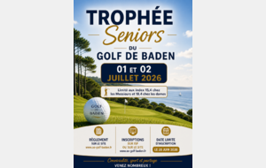 Trophée seniors du golf de Baden 2026