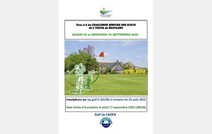 Challenge seniors des golfs de 9 trous de Bretagne 2026