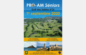 PRO AM Seniors Sables d'OR