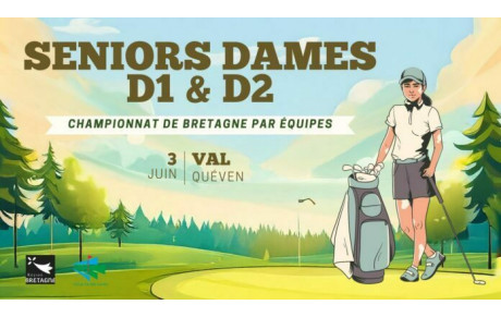 Championnat de Bretagne par équipes seniors Dames D1 et D2 à Valqueven
