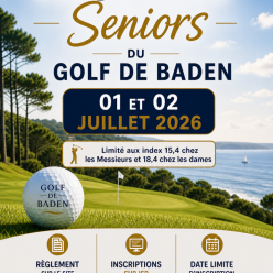 Trophée seniors du golf de Baden 2026